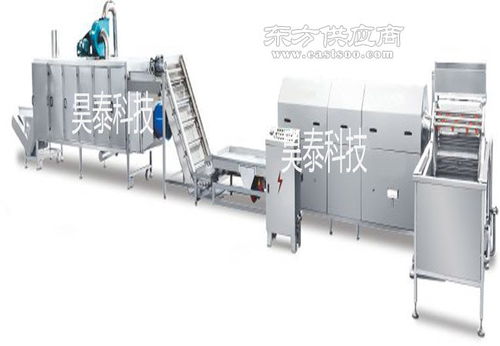 蘑菇清洗機流水線廠家 陜西清洗機流水線廠家 諸城昊泰機械科技圖片